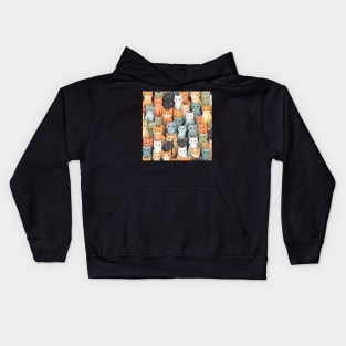 Group of Cats Kids Hoodie